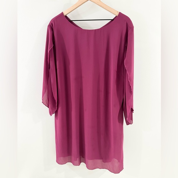 Grace Karin Women’s Chiffon Split Sleeve Dresss Purple Size 2XL - Picture 6 of 8